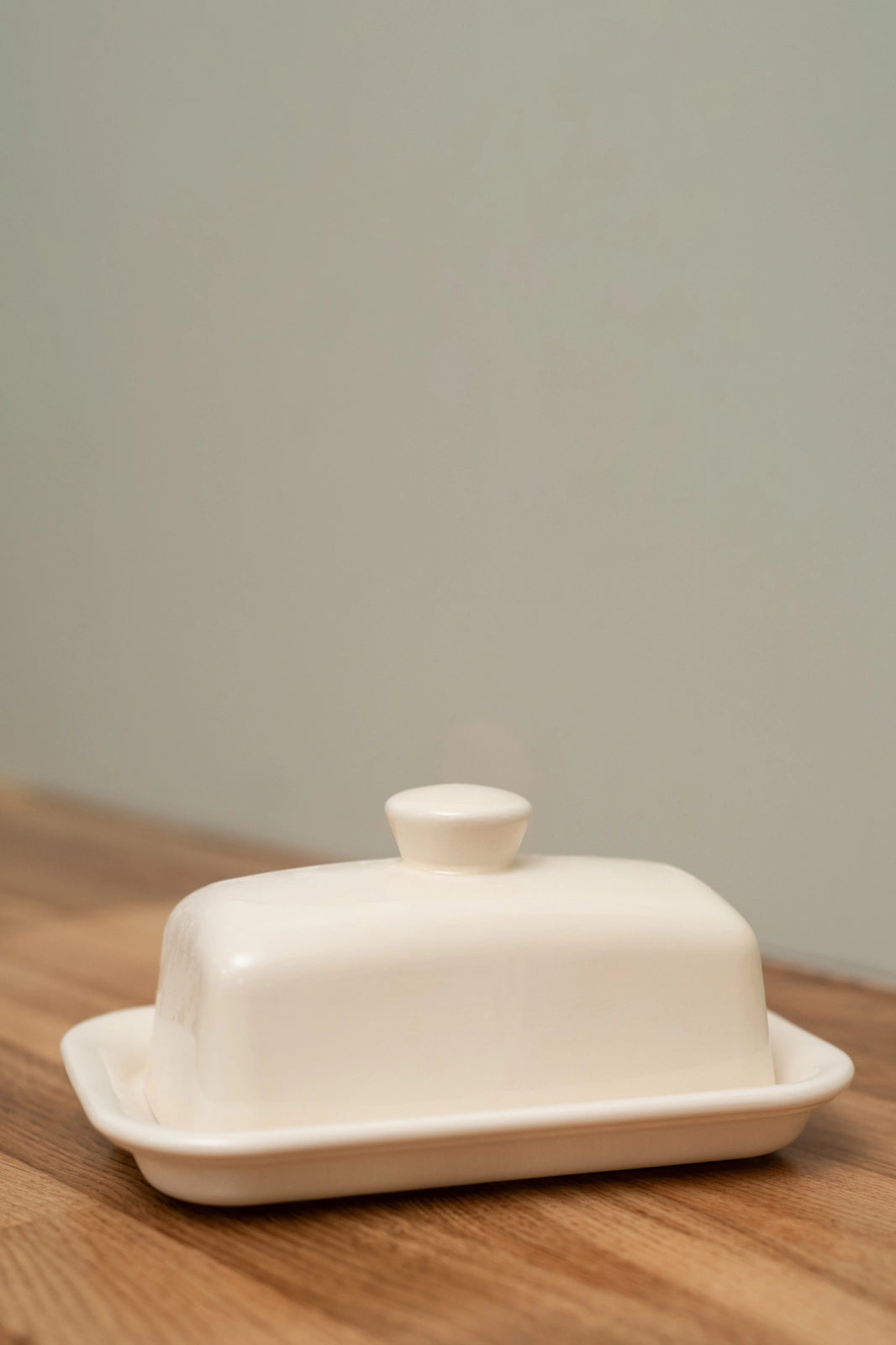 Butter dish - Natural earthenware